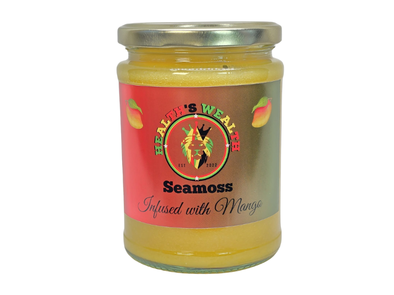 Seamoss with Mango Gel – (250 and 500 ml) - Image 1
